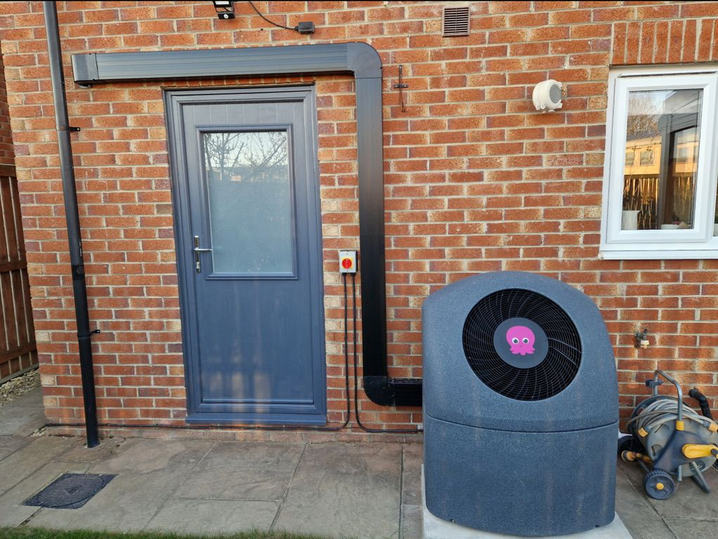 Plastic trunking can trap standing water and restrict the thickness of the insulation.